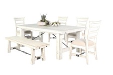 Sunny Designs Extension Wood Dining Table Set