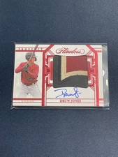 2024 Flawless Druw Jones Ruby Patch Auto /20
