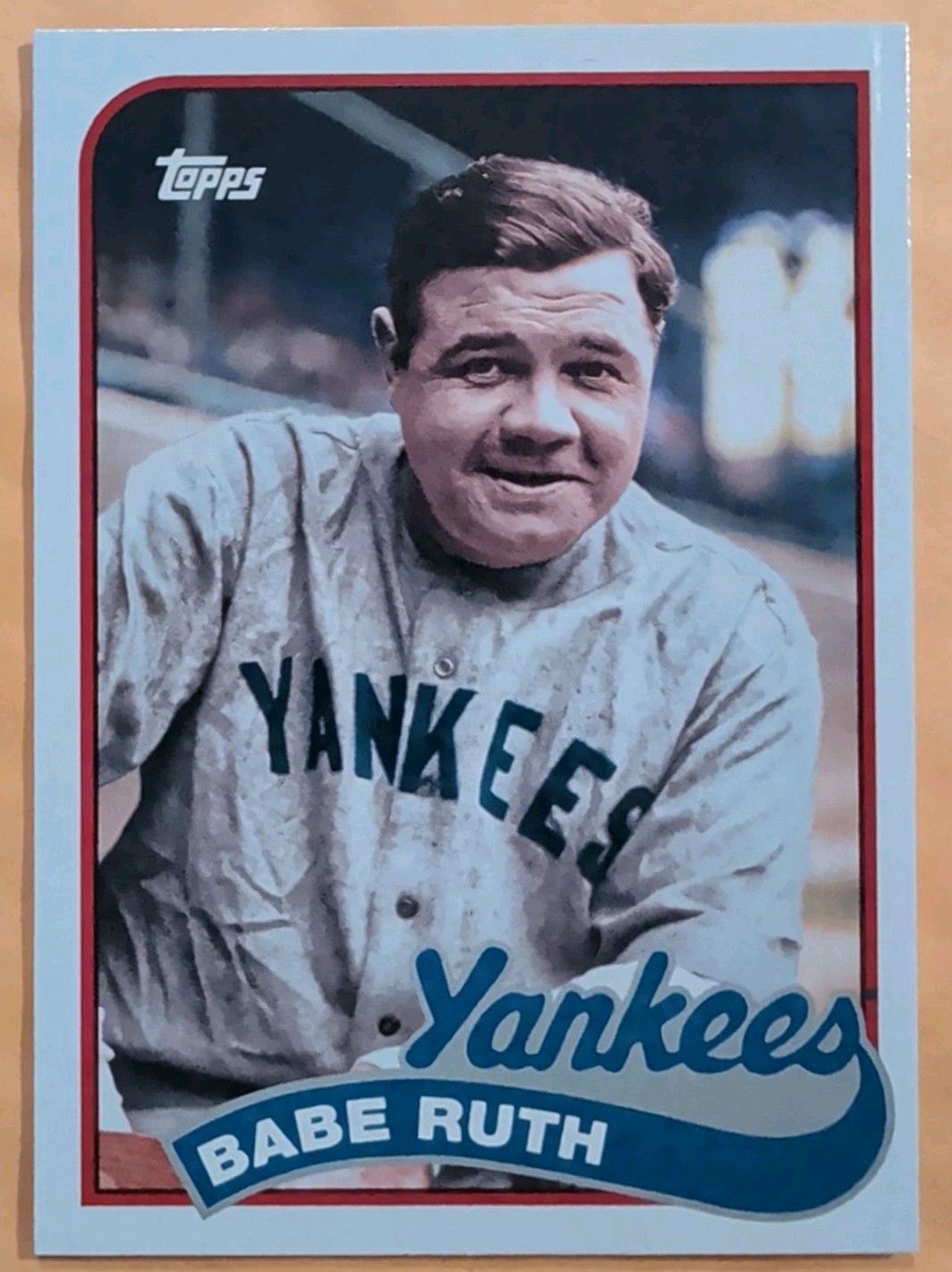 2023 Topps Archives Lou Gehrig / Babe Ruth #89DH-2 1989 Topps Doubleheaders ⚾