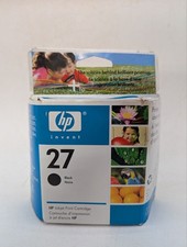HP 27 C8727AN Black Ink Cartridge Genuine New - ST88