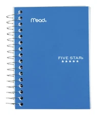 Mead  3-1/2 In. W X 5-1/2 In. L College Ruled  Spiral  Notebook Pack Of 6