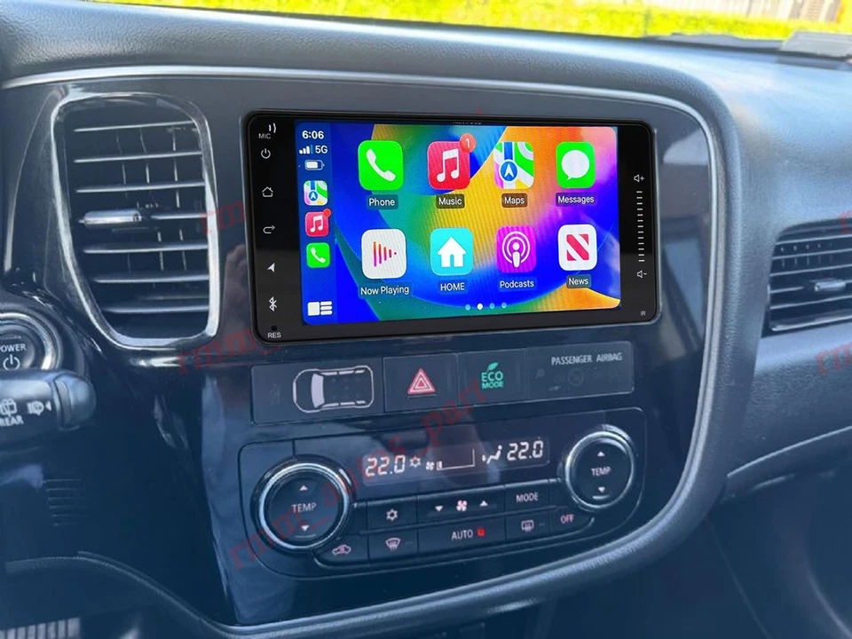 For Mitsubishi Outlander PHEV 2018-2021 WIFI Car Stereo Radio GPS Navi Carplay Foto 4 de 4