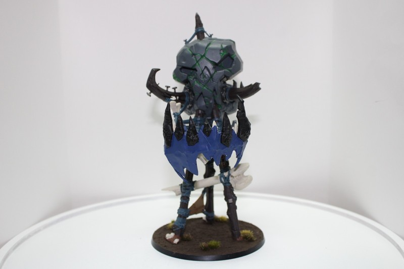 Warhammer AoS Age Of Sigmar Orruk Warclans Bossrokk Tower Good Cond 71326