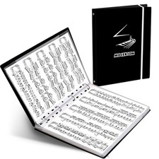 Music Folder for Sheet Music, Piano Sheet Music Folder Organizer: 30 Plastic ...