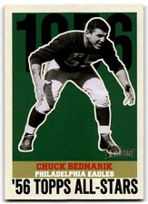 Chuck Bednarik 2001 Topps Heritage '56 Topps All-Stars #HA-CB Philadelphia