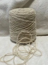Cone Spool Peru Pure #4 Huarizo Alpaca Craft Weaving Knitting Yarn 2lb 940g 6008