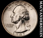 1941 Silver Washington Quarter - Choice Gem Brilliant Uncirculated++++  #M9473