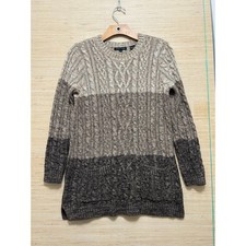 Jeanne Pierre Womens Small Brown Ombre Cable ...
