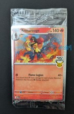 Pokémon ARMAROUGE 012/084 SWIRL (What’s Your Favorite Stamp) PROMO Card 30th