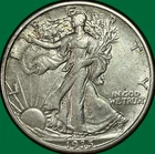 1935-S Walking Liberty Half Dollar Near Almost Uncirculated AU/XF++ Coin #40406