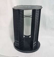 Fellowes 112 CDs Rotating Carousel Storage Display Tower Rack Holder Made in USA