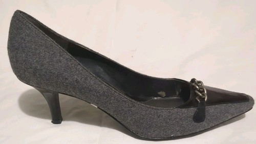 Bandolino Jingle Größe 7,5 M Wolle Lackleder Heels spitz zulaufend - Bild 10 von 15