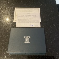 1998 Royal Mint UK Annual Proof 10 Coin Set inc £5 Prince Charles Coin