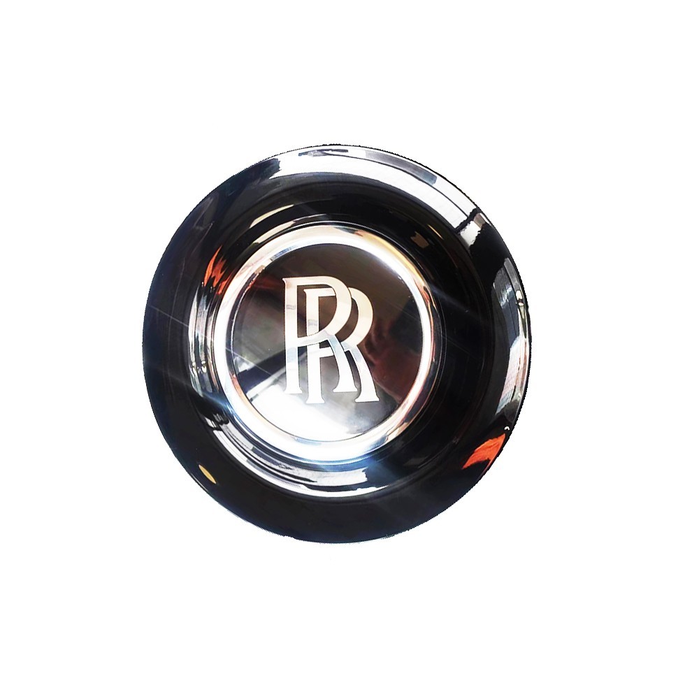 Centre Hub Cover Chrome kit For Rolls-Royce Ghost WRAITH DAWN (Black)