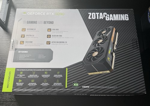 NVIDIA GeForce 32GB GDDR7 Graphics Card ZOTAC RTX 5090 Solid OC - FREE SHIPPING - Bild 2 von 10