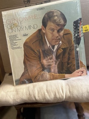 GLEN CAMPBELL  gentle on my mind   Capitol ST 2809  orig 1967   SHRINK NM