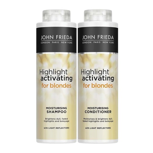 Champú y acondicionador activador John Frieda Sheer Blonde Highlight nuevo paquete dúo - Imagen 9 de 9