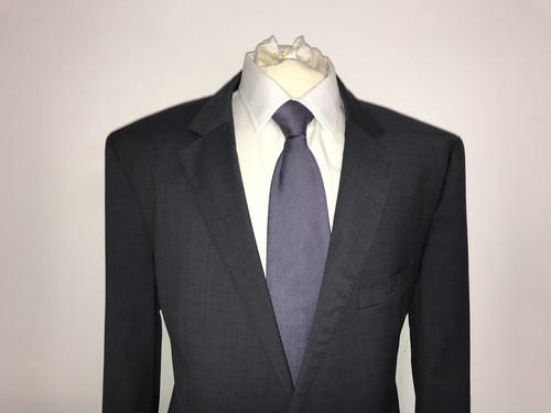 HUGO BOSS - Mens GREY WOOL SUIT - UK 48 Reg - W40 L32 - GORGEOUS - Picture 3 of 13