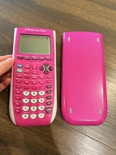 Texas Instruments TI-84 Plus C Silver Edition Graphing Calculator - Pink