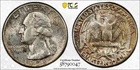 1958 Washington Quarter **TONER**, PCGS MS66, Gold Shield, TrueView, FREE SHIP