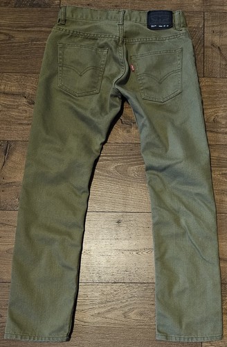 Levis 511 Slim Size 14 Regular W27xL27 Olive Green Actual (27x26) - Picture 2 of 17