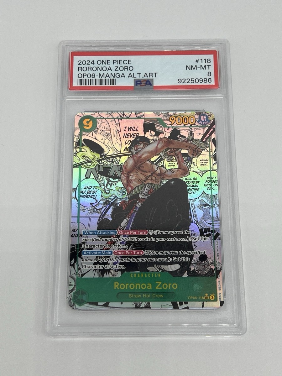 tarogoro0629❁ Roronoa Zoro (Alternate Art) (Manga) OP06-118 Wings of the