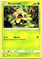 Shroomish 4/73 Common Shining Legends Pokemon Near Mint