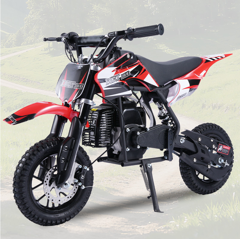 50CC Two-Stroke Mini Dirt Bike for Boys and Girls &ndash; Gas Off-Road Ride