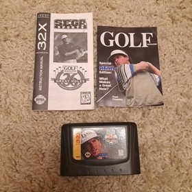 Sega 32x Golf Magazine Presents 36 Great Holes Starring Fred Couples - Complete