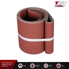 6x48 5PCS in Sanding Belts 80 Grit Belt Sander Sandpaper aluminum oxide US