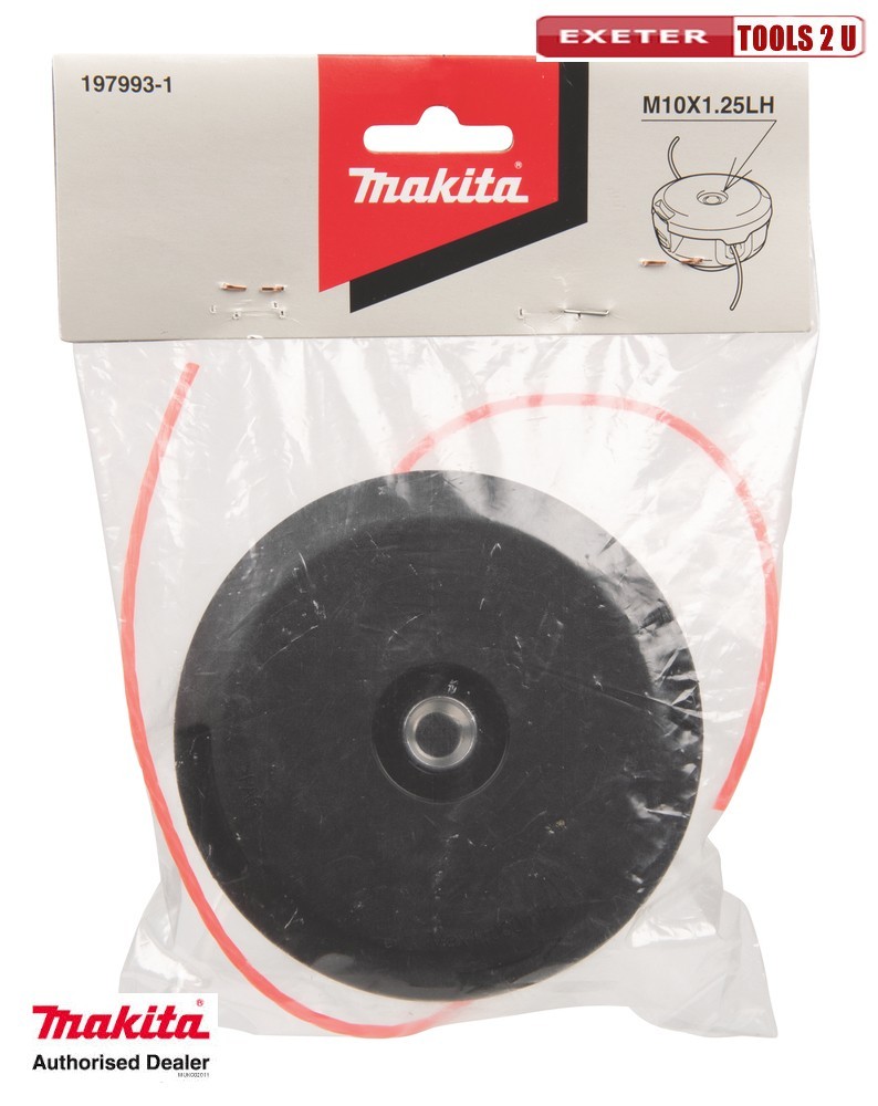 Makita 197993-1 Bump and Feed Line Trimmer Head M10x1.25LH 2.4mm