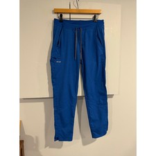 Greys Anatomy Barco Spandex Stretch Royal Blue Scrub Pants S