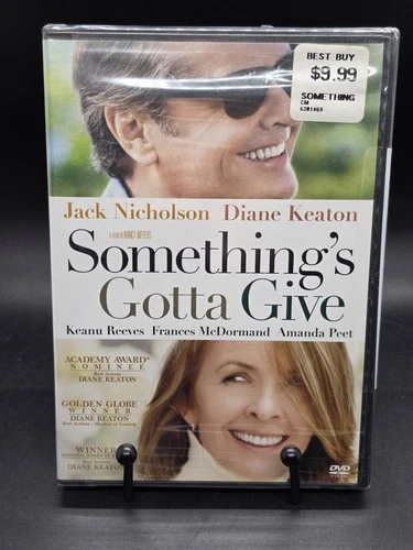 Something's Gotta Give (DVD) Diane Keaton Jack Nicholson Reeves Peet NEW SEALED