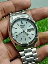 Vintage SEIKO 5 7s26-0480 Automatic Day/Date Men's Wrist Watch JAPAN MADE