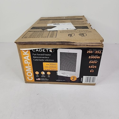 #ad #ad Cadet Com Pak 240V 2000 Watt Wall Fan Forced Electric Heater 67544 Register $94.37