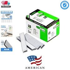 18 Gauge 1/4-Inch Narrow Crown Staples, 1/2-Inch Length Heavy Duty Galvanized...