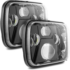 5X7 7X6 Inch Led Headlights with High Low Beam DOT Approved H6054 6054 Led Recta