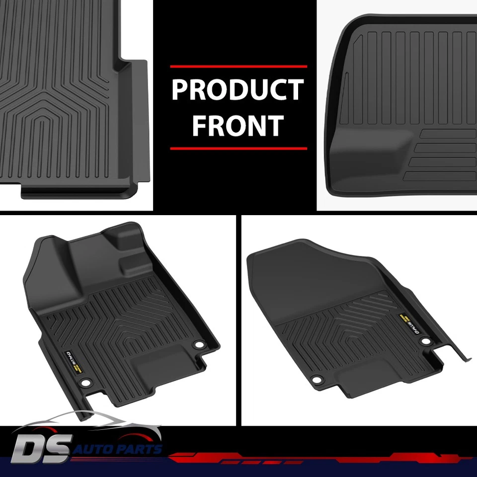 3D Molded All Weather TPE Floor Mats+Cargo Liner Fit For 2018-2025 Honda Odyssey Foto 3 de 4