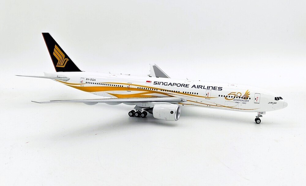 B-models 1:200 シンガポール航空 B777-200 9V-SQA Inflight B-777-SQ-SQA Singapore Airlines B777-200ER 9V-SQA