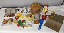 CDI McDonald  s Ronald McDonald Hamburger Play Food Set 50 Pieces