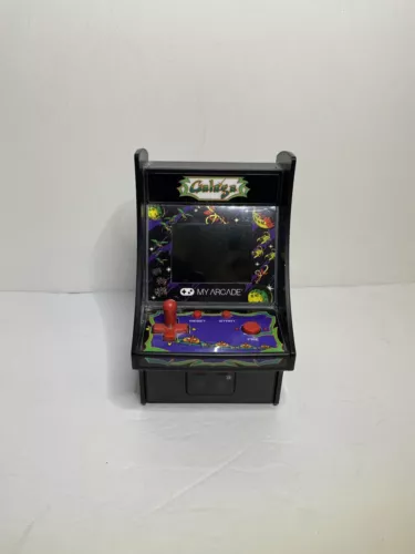 My Arcade GALAGA Micro Player DGUNL-3222 Mini Retro Arcade 6 inch Tested Working