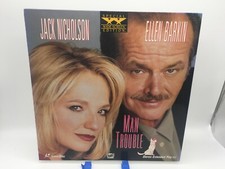 "Man Trouble" Special Widescreen Laserdisc LD - Jack Nicholson  Ellen Barkin