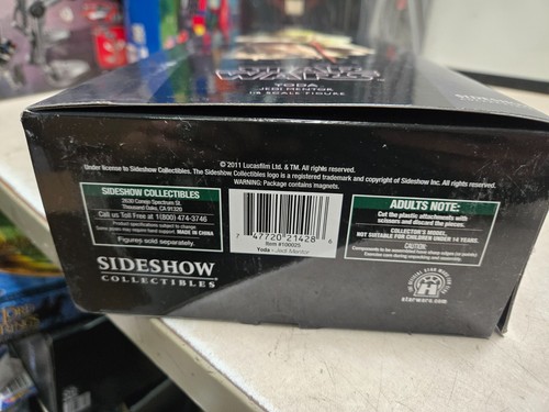 SEALED Sideshow Star Wars 1:6 YODA Jedi Mentor Exclusive 12" Order of the Jedi - Picture 5 of 5