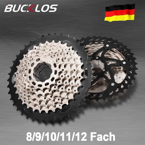 ​MTB Rennrad Kassette 8-12 Gang 11-25/28/32/34/36/40/42/46/50/52T für Shimano HG