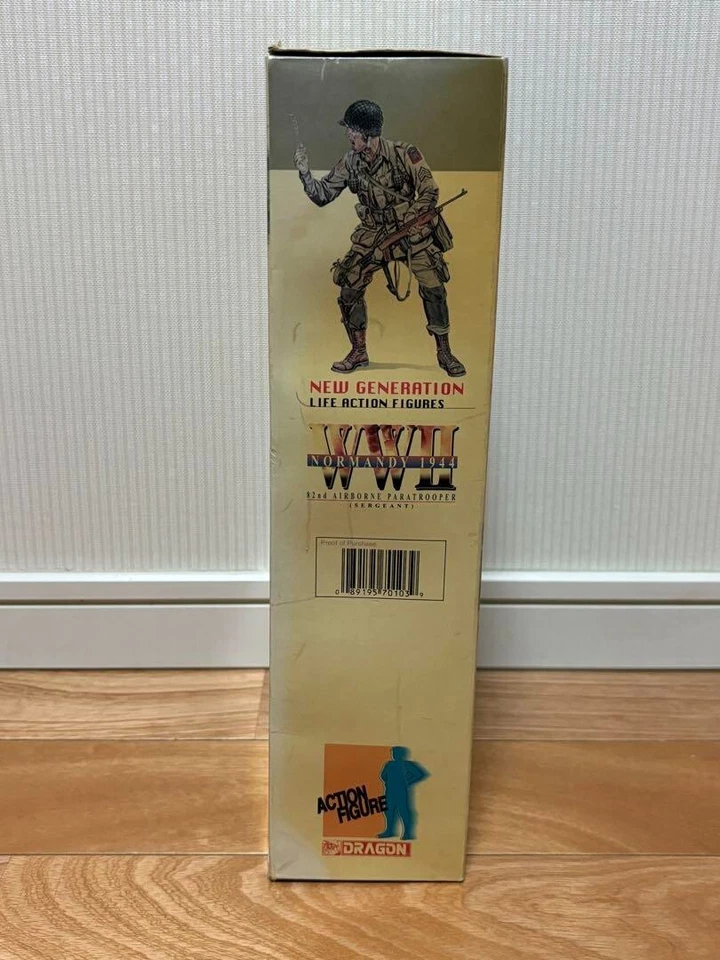 Figura de acción Dragon Segunda Guerra Mundial Normandía 1944 82º paracaidista aerotransportado Danny 1/6 Foto 3 de 4
