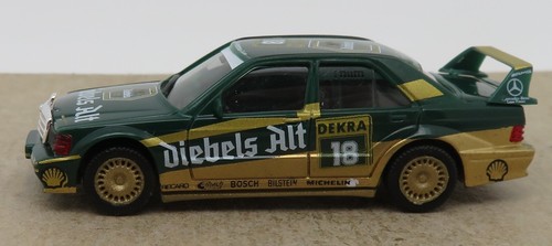 Herpa HO 1/87 Mercedes 190 E 2.5-16 Evolution II DTM 1992 Zakspeed-Diebel #18