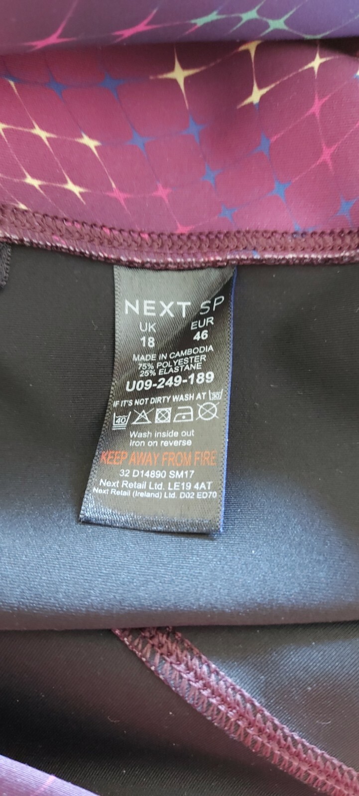 next sport leggings size 18 eBay