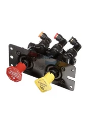 Bendix K035187 MV-3 Dash Valve, 3/8" 90° PTC Elbows (Park Brake Valve)