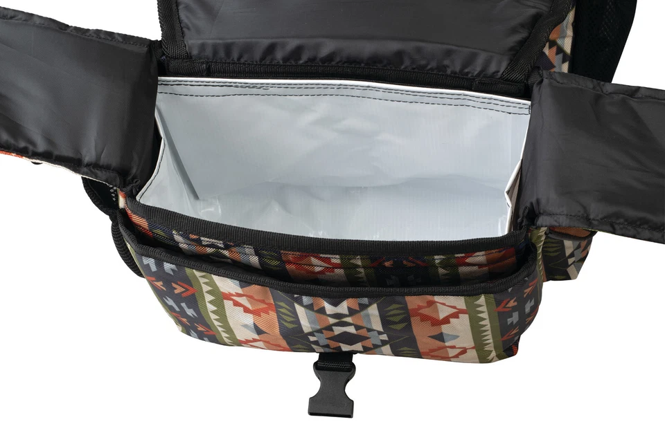 Weaver кожи изолированный нейлона Trail Gear седло сумка, 15500-01, коричневый - Изображение 2 из 4