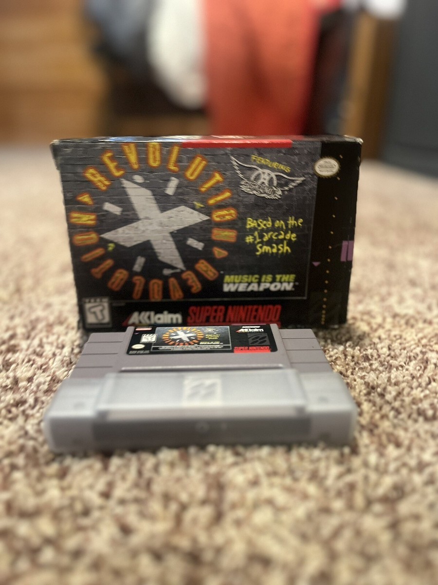Revolution X (Super Nintendo SNES, 1995) Complete - Tested